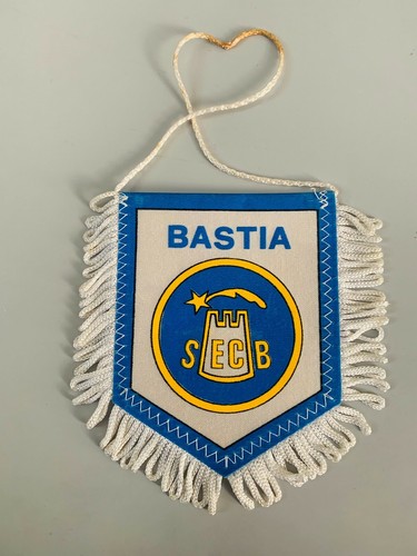 Sec bastia fanion vintage foot - bastia,