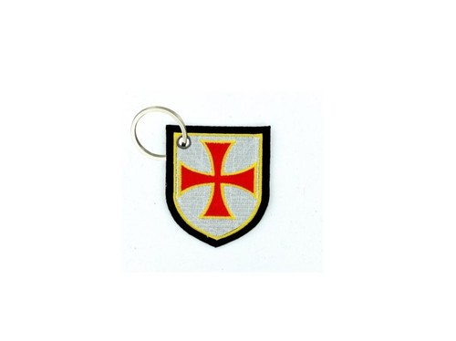 Porte cle cles clef brode