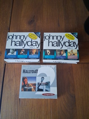 Johnny hallyday lot coffret - johnny,