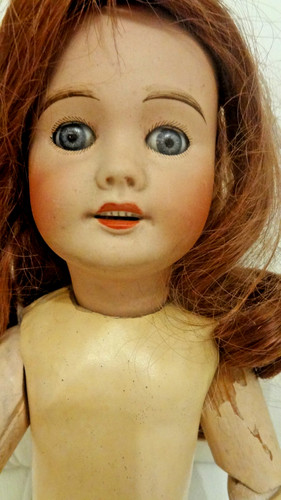 Poupée ancienne tête - poupée,