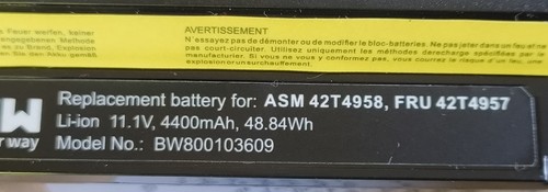 Batterie pour lenovo l330 - batterie,