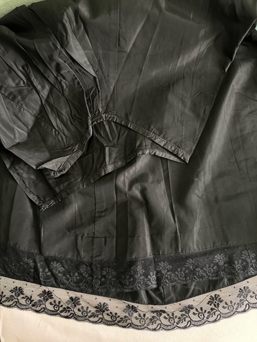 Ancien jupon original noir - , en