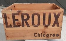 Ancienne Grande Caisse Bois