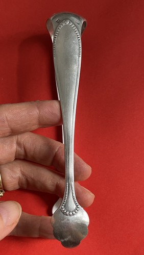 Pince sucre métal argenté - pince,