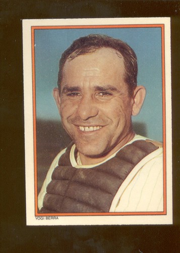 1985 topps circle yogi berra - circle, k