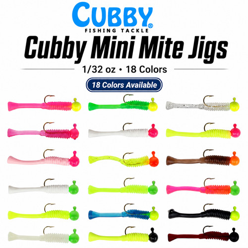 Cubby tackle mini mite - mite, jig