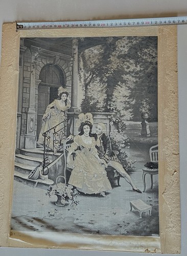 1880 19 french silk - 12.5, x