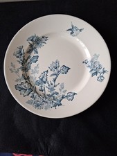 ANCIEN PLAT ROND  FAIENCE DE