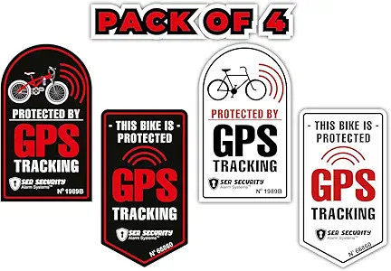 Bike safety stickers - bike,