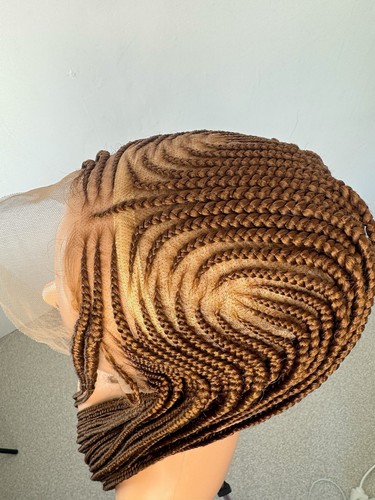 Full lace cornrow - braided, wig
