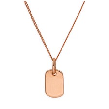 Collier Mini Tag en Argent