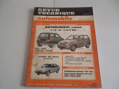 Revue technique autobianchi - revue,