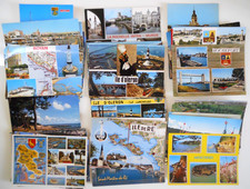 LOT DE 36 CP CARTES POSTALES CHARENTE MARITIME 17 / ROYAN ILES D'OLERON DE RE...