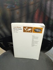 land rover manuel d atelier 2 er partir séries II et IIA en Français 1970