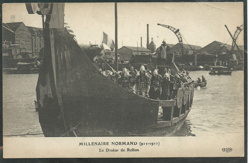 Bateau normand drakkar - normand, de