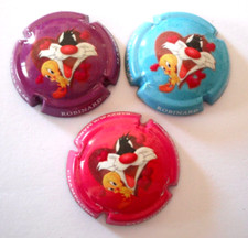 lot de 3 Capsules de champagne