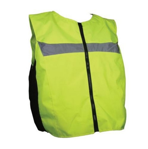 Vest jaune fluo moto scooter - vest,