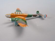 B383 Vintage Potez 630 Avion Bi Moteurs Camouflé WWII Jouet Aluminium 8.8 cm
