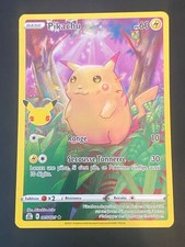CARTE POKEMON PIKACHU 005/025 ULTRA RARE FR EB CÉLÉBRATIONS - NM/M