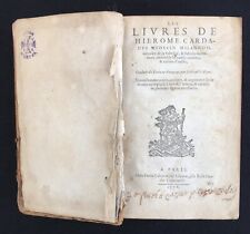 LES LIVRES DE JÉRÔME CARDAN