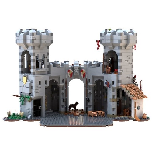 Medieval castle modular avec - castle,