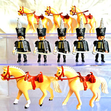 Playmobil 5 hussards de la mort Prusse Napoléoniens Guerre BRITANNIQUE France