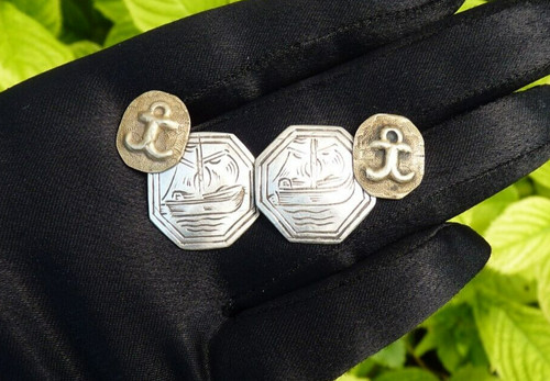 Ancienne paire boutons de - de,