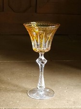Glass Echt Bleikristall Grand Verre A Pied En Cristal Taillé Main Romer H 21,5 