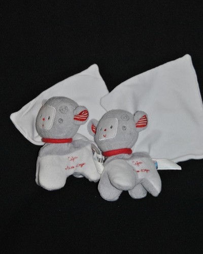 Lot peluche doudou - doudou, mouton