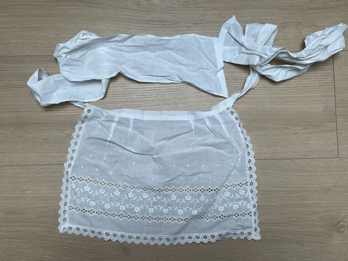 Ancien petit tablier enfants - tablier, d'enfants