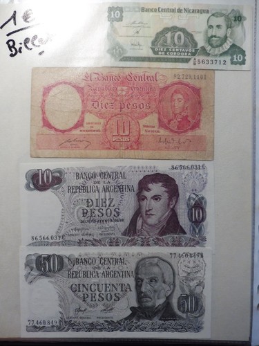 Lot ancien billet etranger - ,