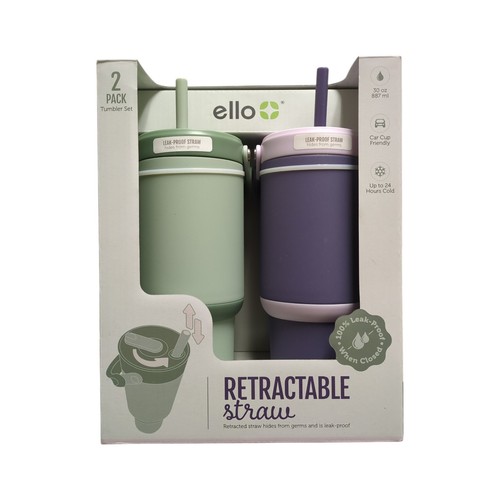 Ello oasis 30oz leak proof - ello, go