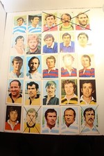LE MONDE PRODIGIEUX DES ETOILES DU RUGBY 1971/1972 VIGNETTE VENDUE A L'UNITE 1€