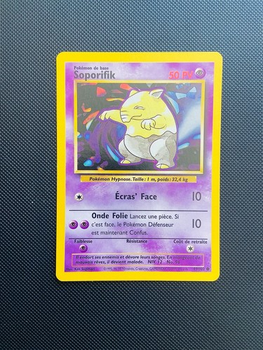 Carte pokémon soporifik - carte,