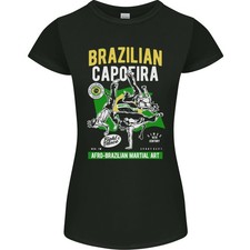 T-Shirt Femme Coupe Petite Capoeira Arts Martiaux Mixtes MMA Brésilien