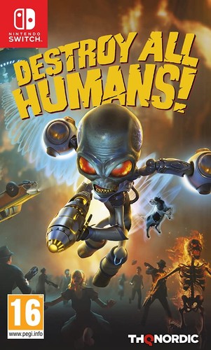 Destroy all humans nintendo - humans, (nintendo