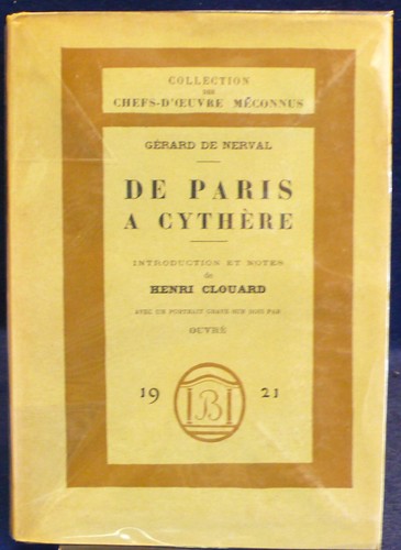 Gérard nerval de - -, paris