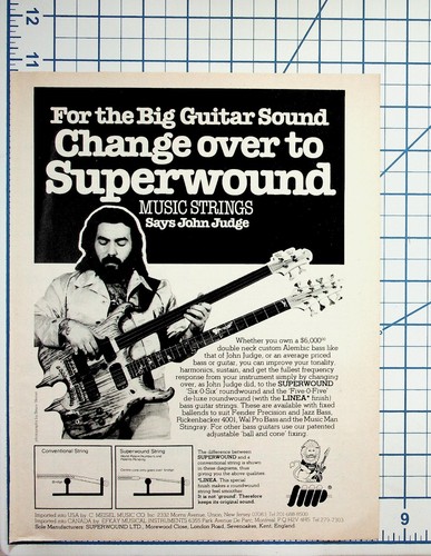 Vintage superwound music - vintage,