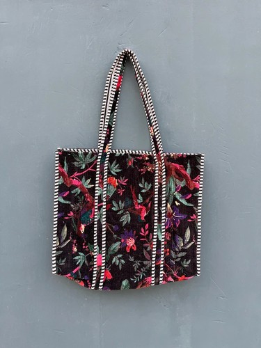 Sac main velours - sac,