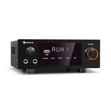 Ampli auna karaoké entrée optique bluetooth home cinéma entrée mp3  prise micro