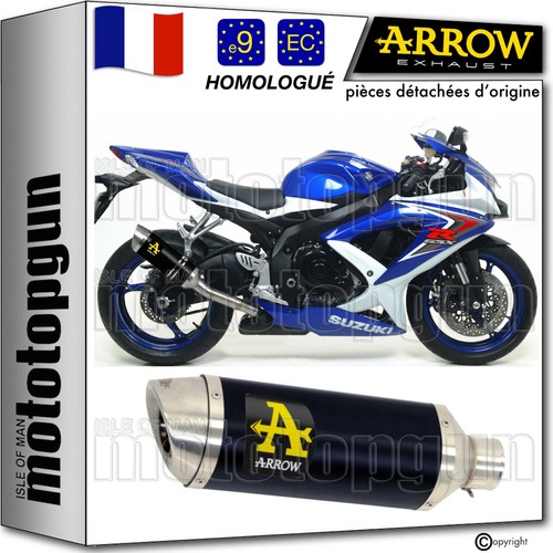 Arrow pot echappement approuve - echappement,
