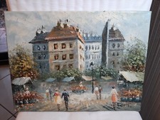 Huile sur toile de Louis
