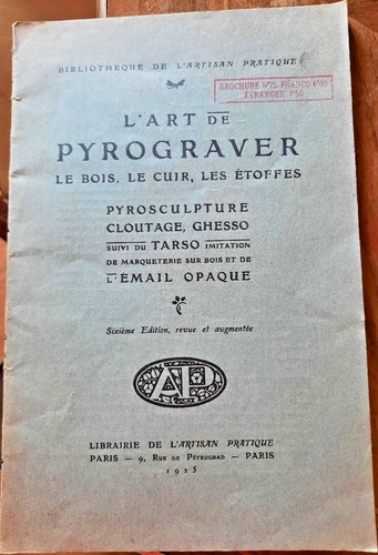 Art pyrograver bois cuir - pyrograver,