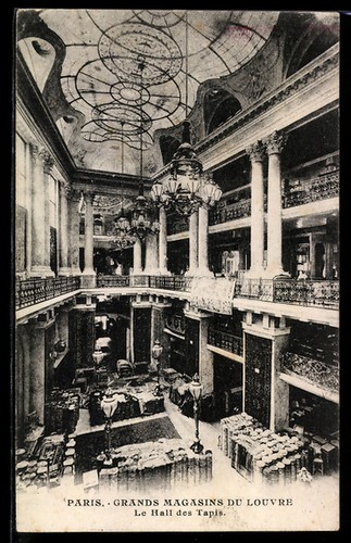 Cpa paris grands magasins - paris,,