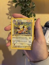 Pokemon TCG: Jolteon 4/64 Jungle 1st Edition Holo Rare