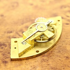 Echappement de pendule d’officier, murale, cheminée  ancienne - H3-01