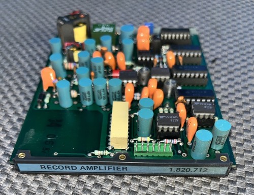 Card record amplifier - amplifier, studer