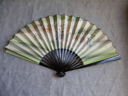 éventail chinois ancien - chinois,