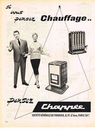 Publicite 1960 chappee - 1960,