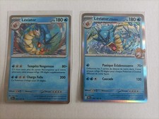 Carte Pokémon Léviator PAL 043/193 et DRI 049/182 Holo Rare Neuve ??